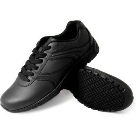 LFC, LLC Genuine Grip® Women's Athletic Plain Toe Sneakers, Size 10.5W, Black 130-10.5W